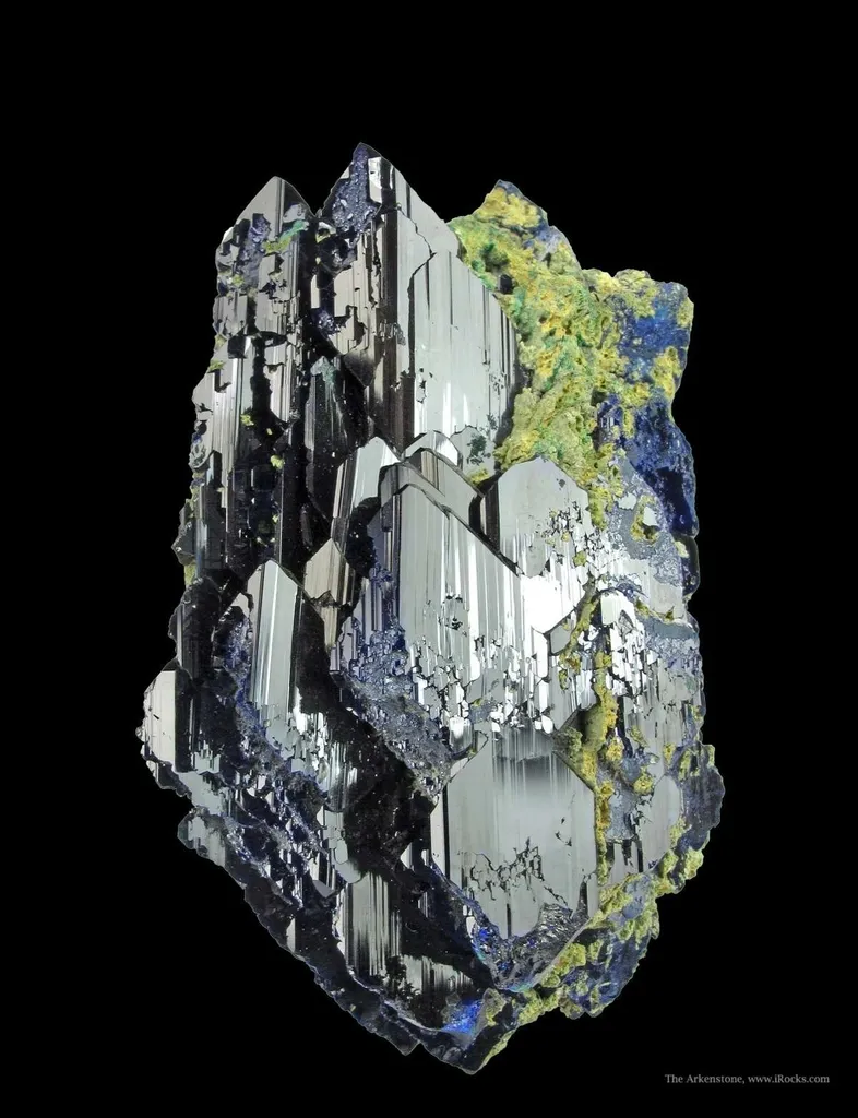 Azurite With Arsentsumebite - image 3