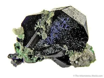 Azurite With Arsentsumebite (Easter Pocket) - image 2