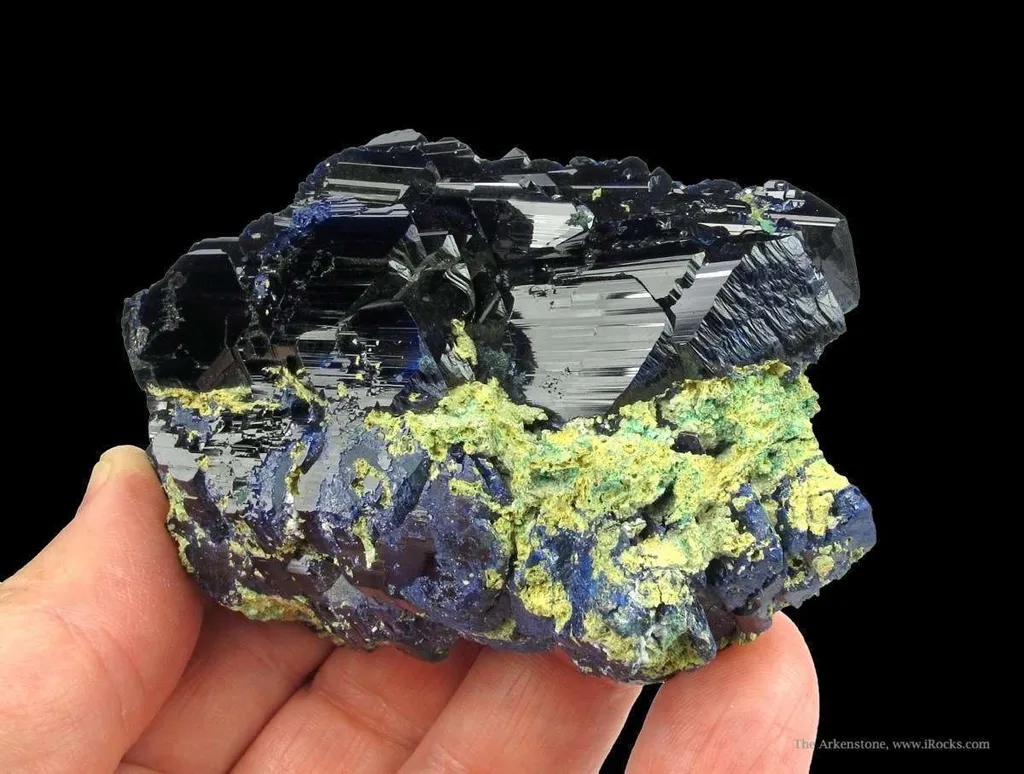 Azurite With Arsentsumebite - image 6