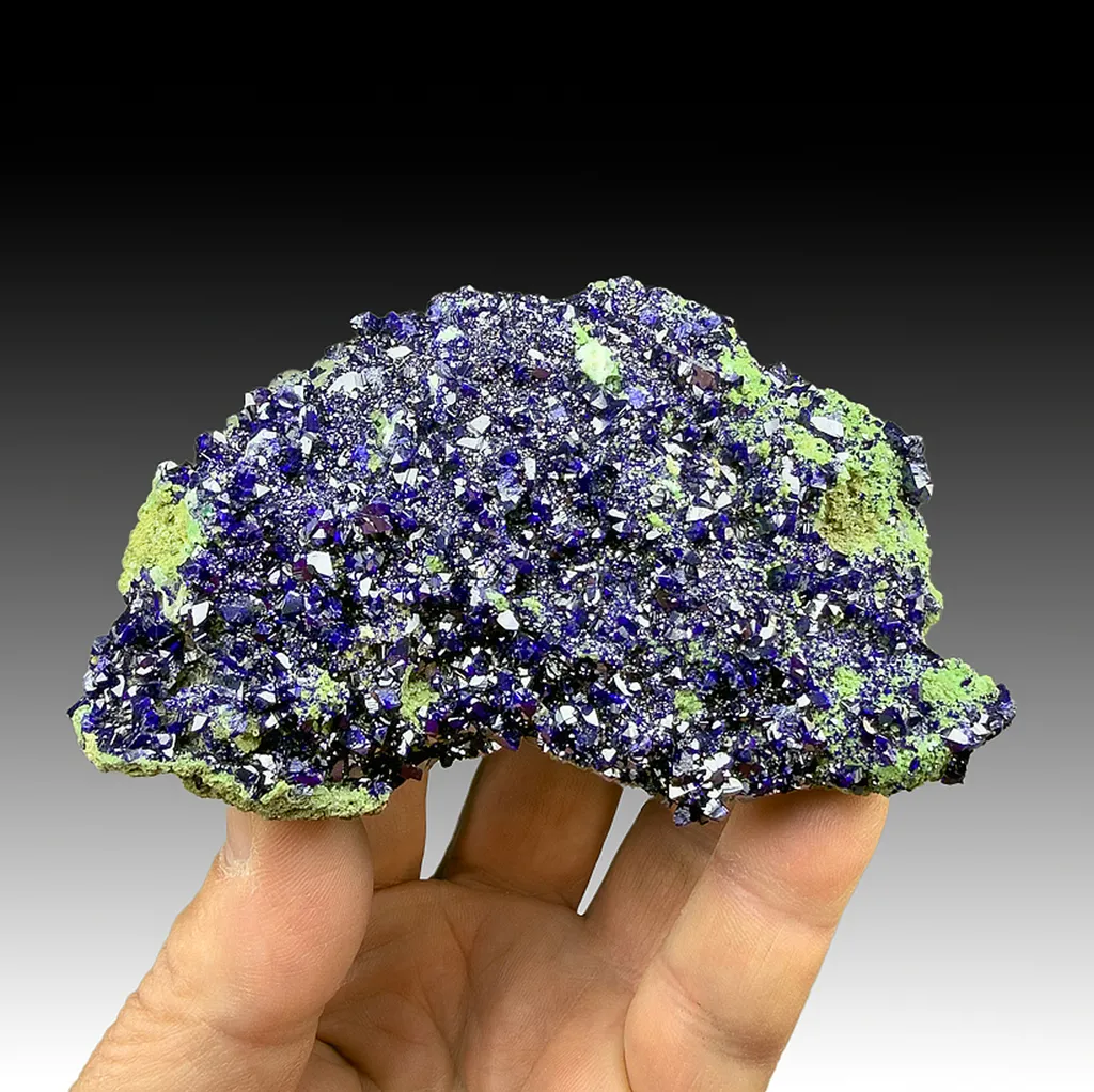 Azurite with Arsentsumebite image