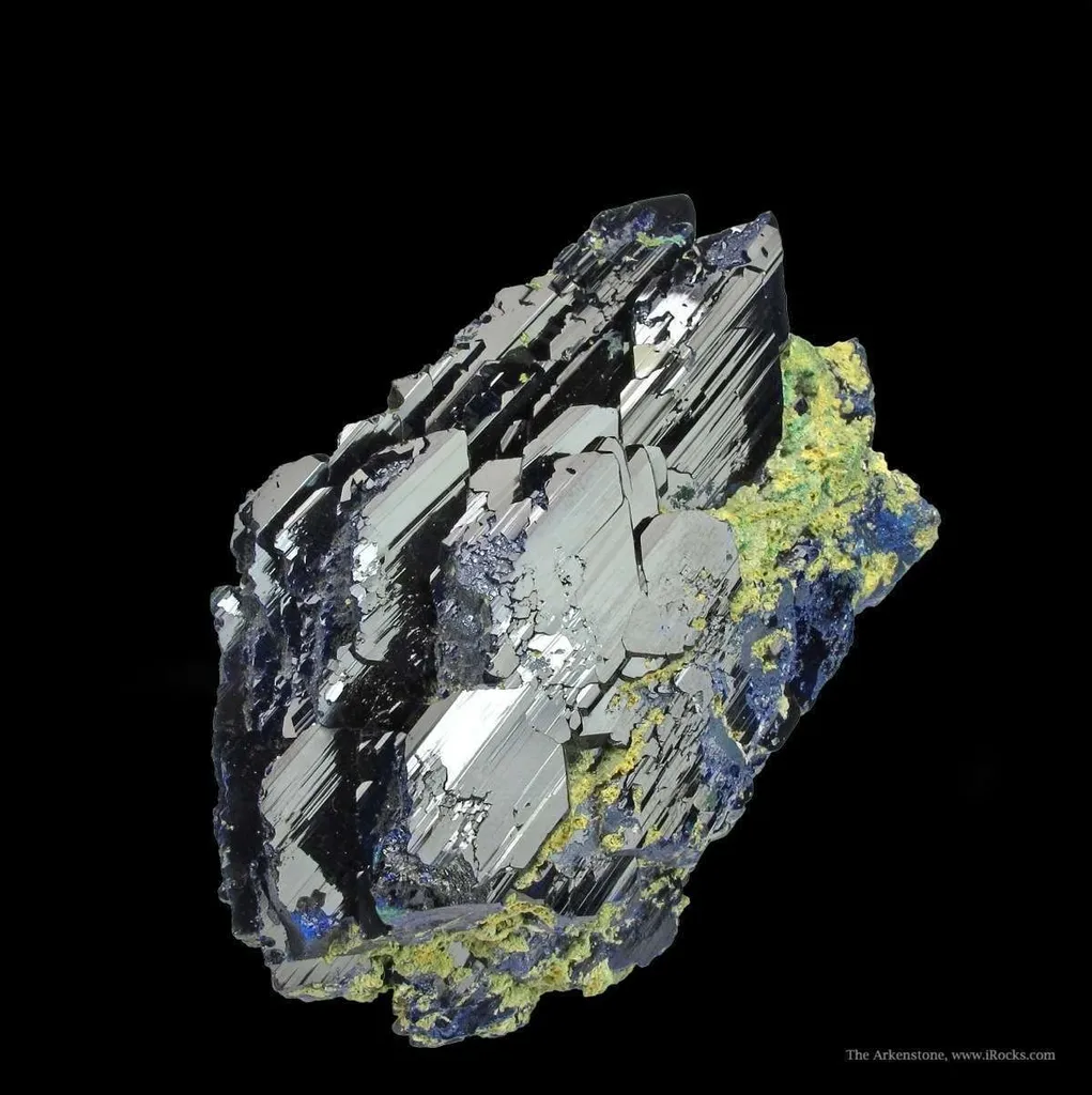 Azurite With Arsentsumebite - image 2
