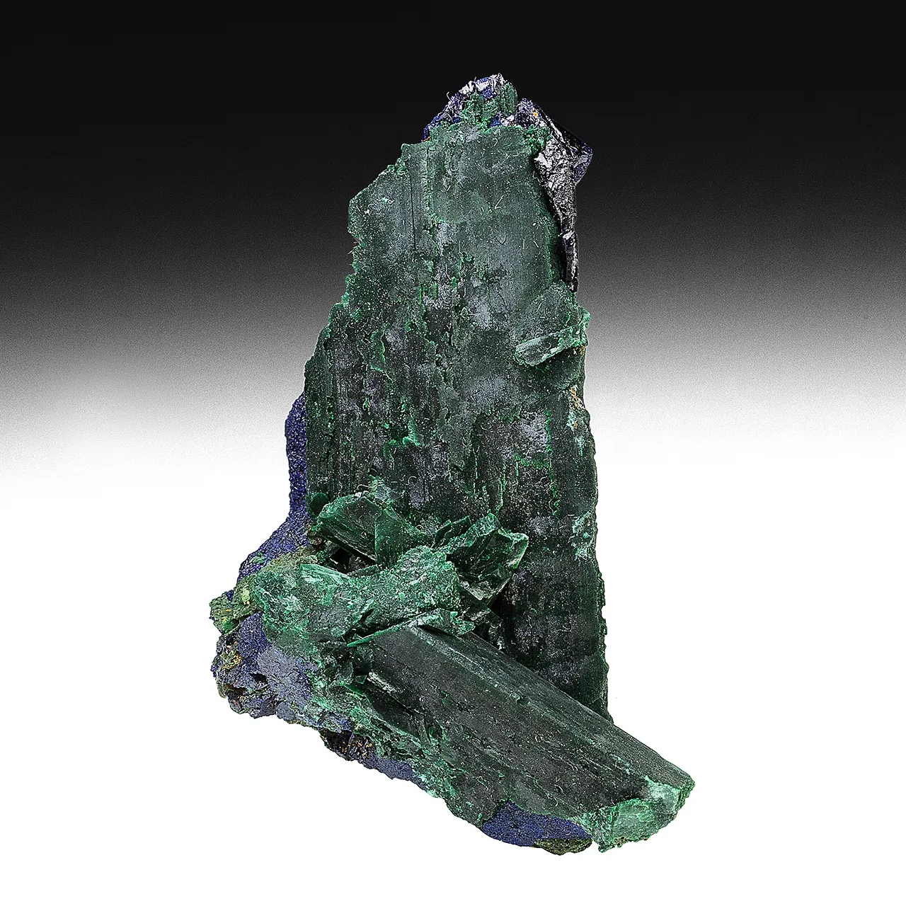 Azurite with Azurite replacing Malachite - image 1