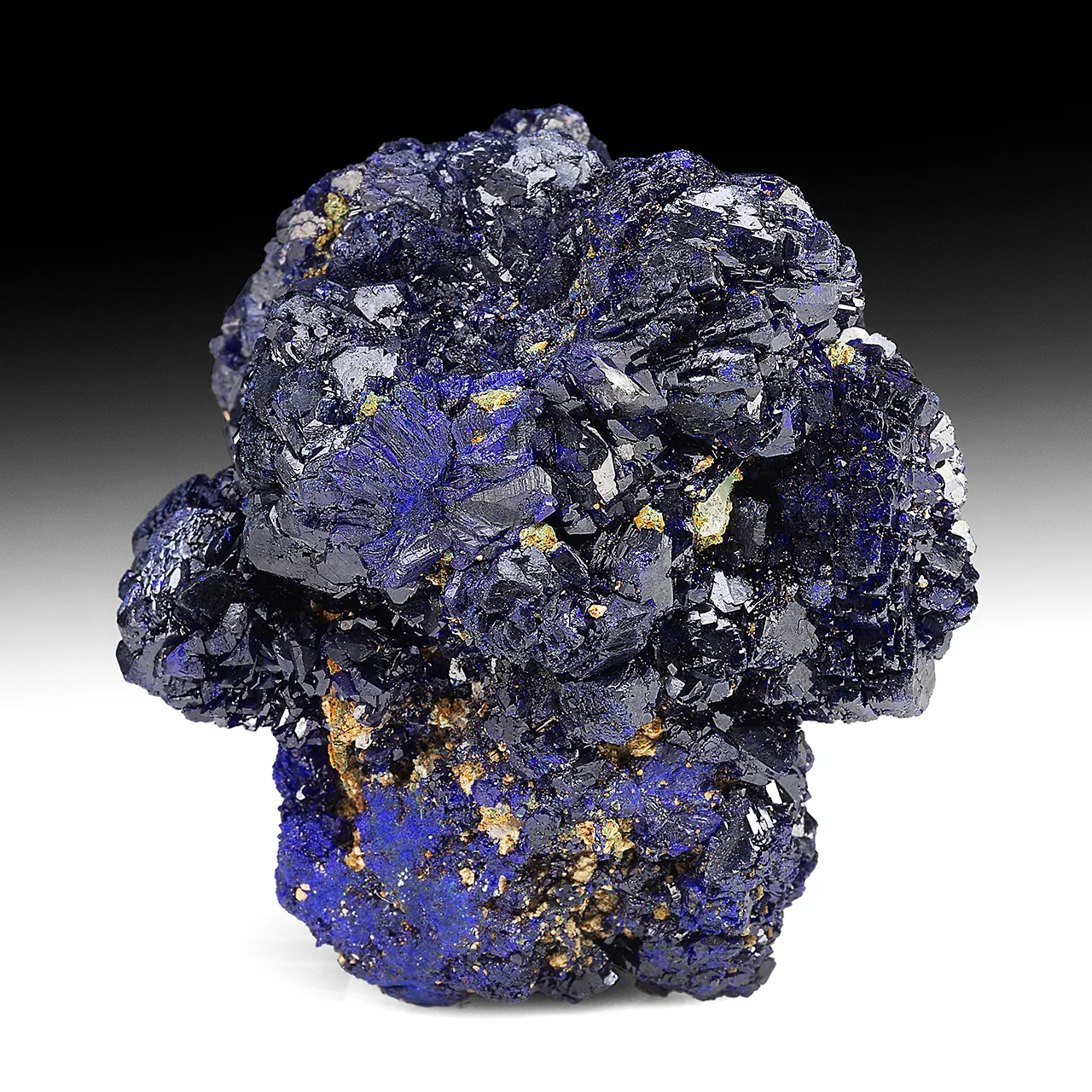 Azurite with Barite - image 1