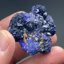 Azurite with Barite - image 2