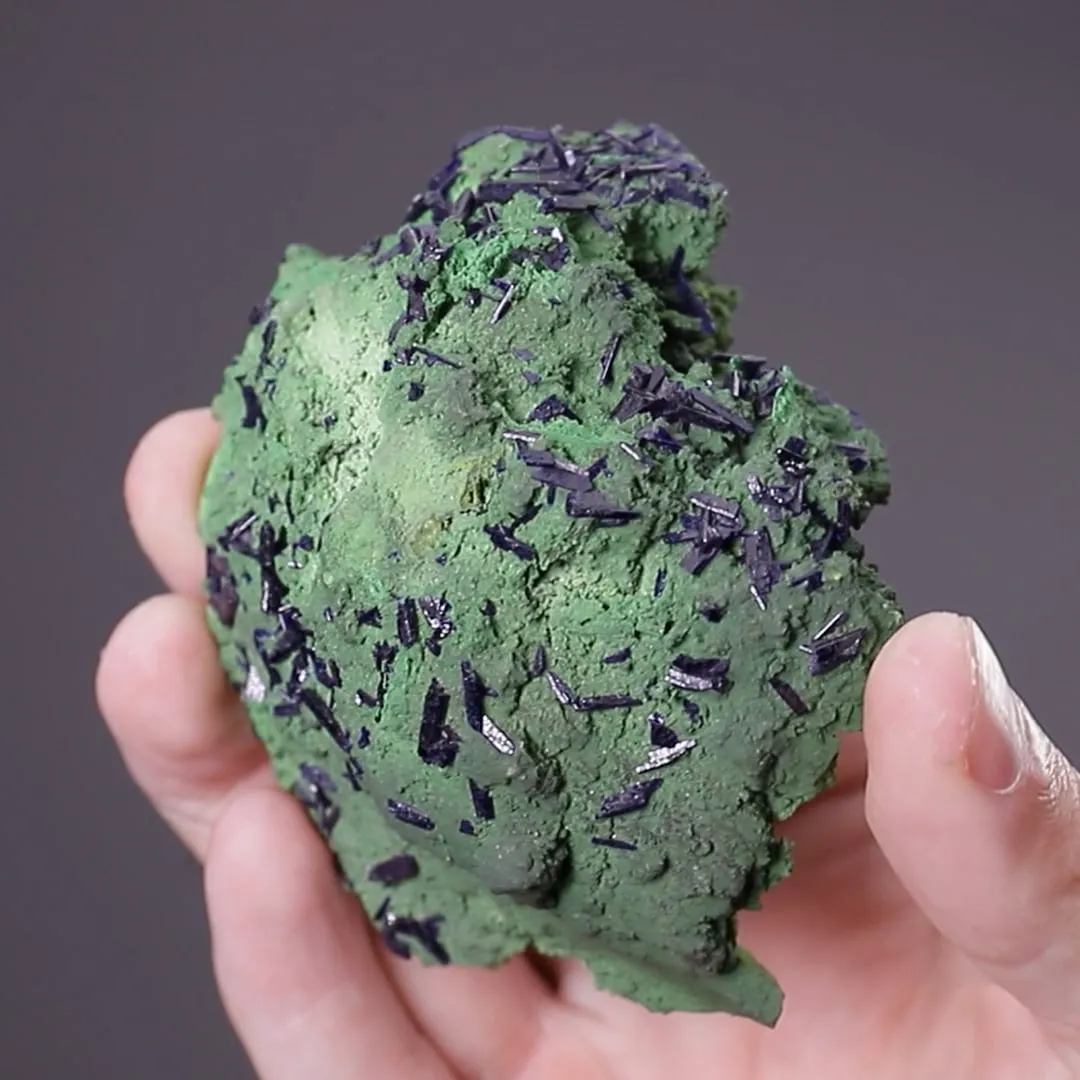 Azurite with Bayldonite - image 2