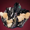 Azurite with Calcite - image 1