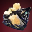 Azurite with Calcite - image 5