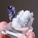 Azurite with Calcite - image 2