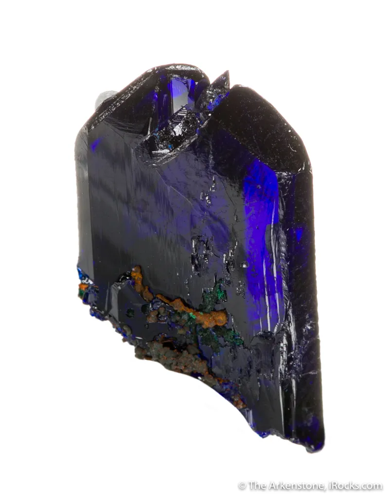 Azurite with Calcite - image 4