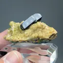 Azurite with Calcite, Duftite - image 2