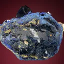 Azurite with Calcite - image 3