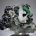 Azurite with Cerussite - image 1