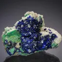 Azurite with Cerussite - image 1