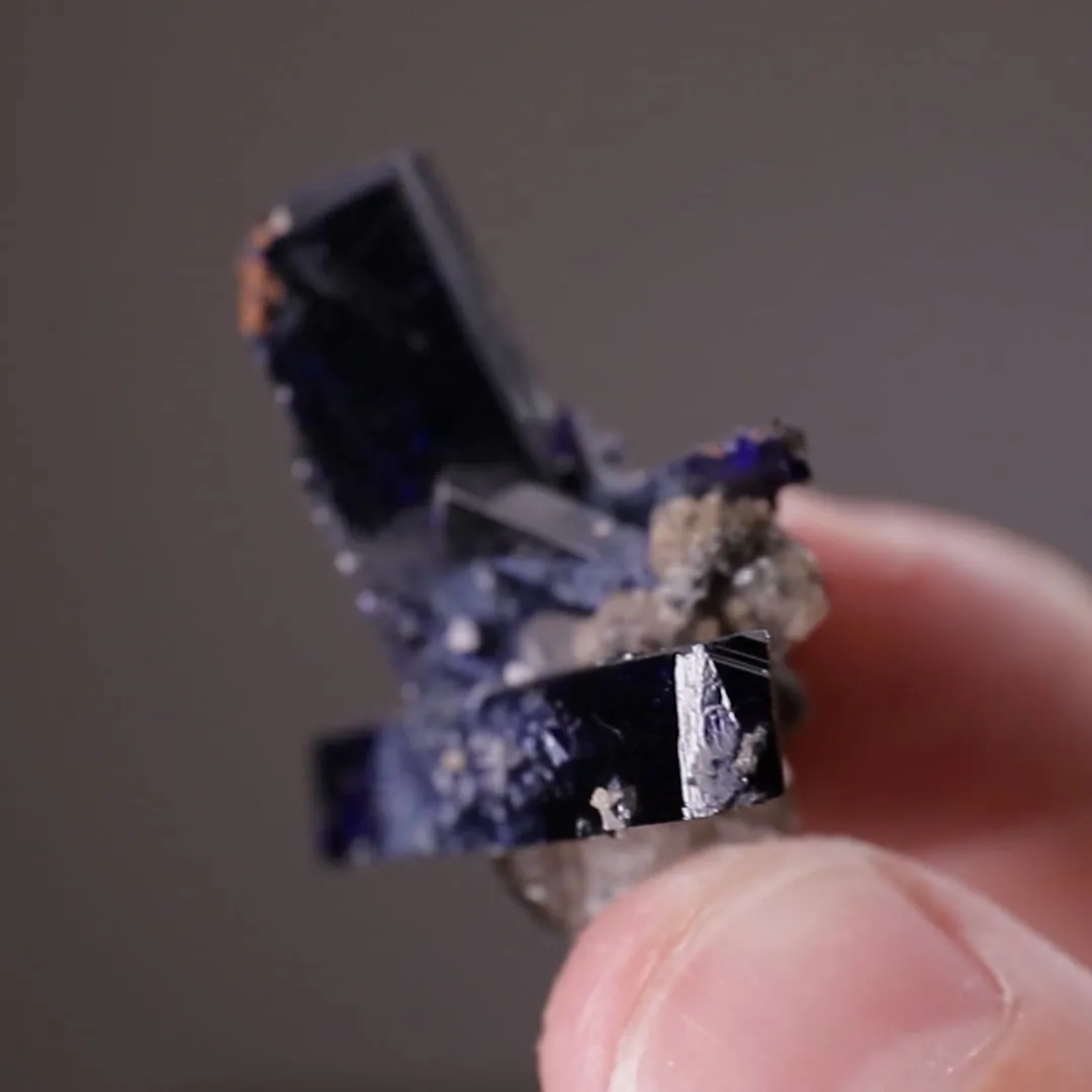 Azurite with Cerussite - image 2