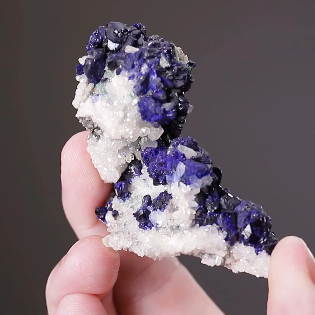 AZURITE with CERUSSITE - image 2