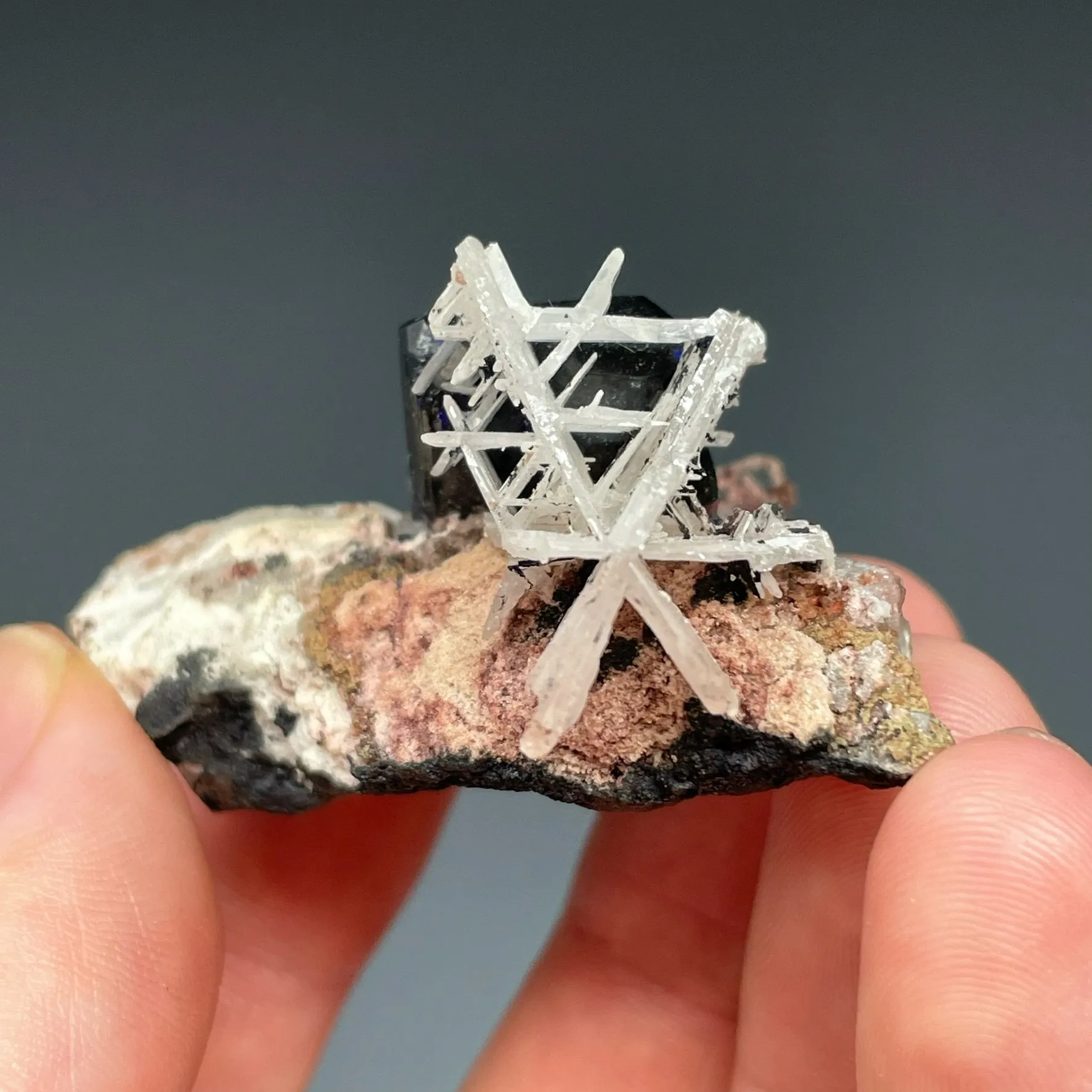 Azurite with Cerussite - image 2