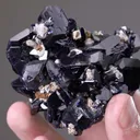 Azurite with Cerussite and Duftite - image 2