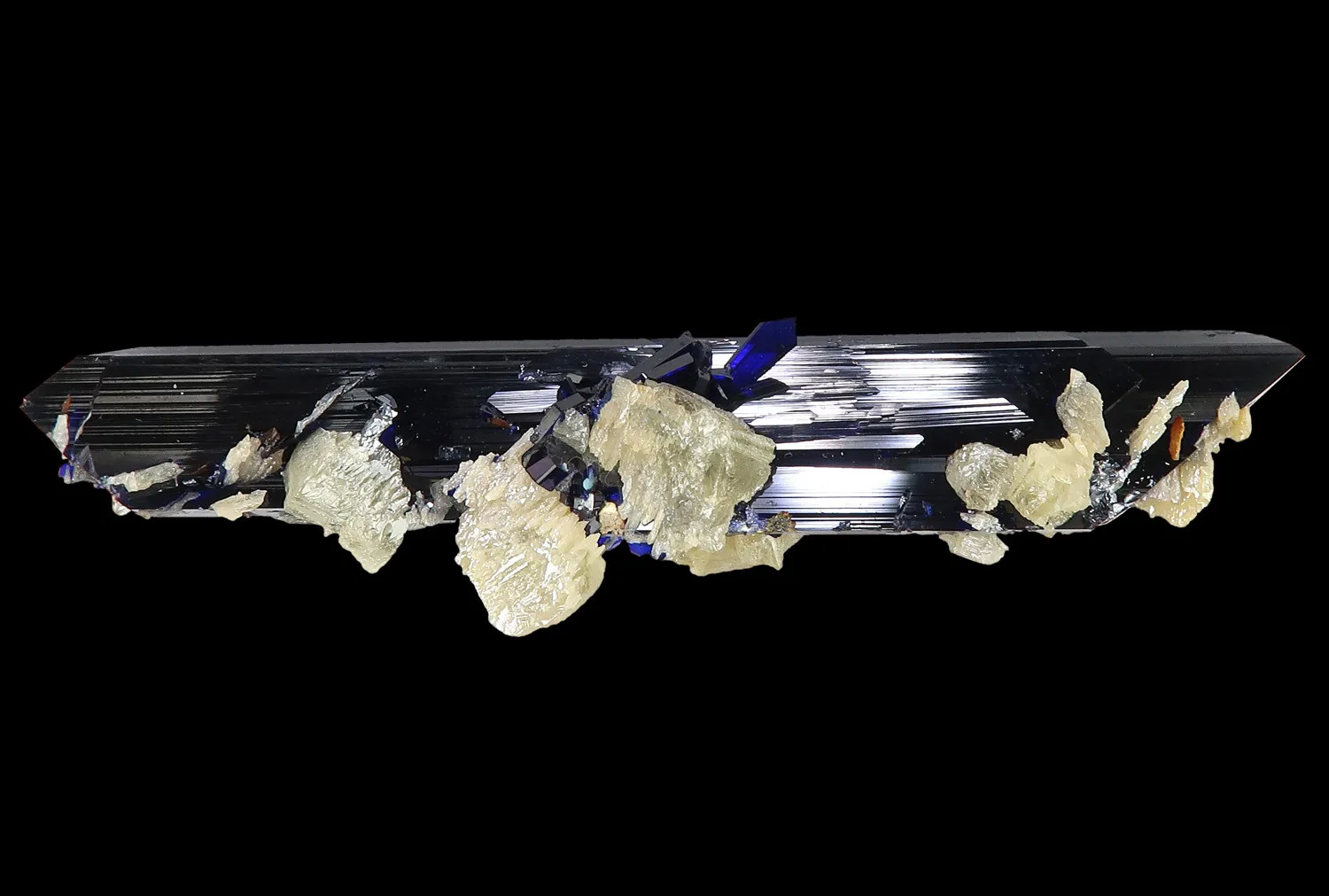 Azurite with Cerussite - image 1