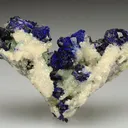 AZURITE  with CERUSSITE - image 1
