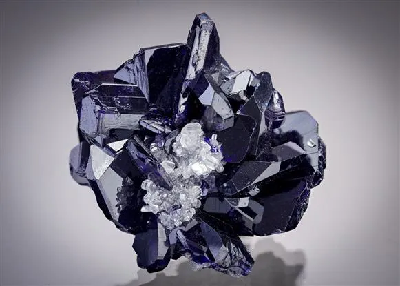 Azurite with Cerussite image