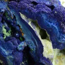 Azurite with Chalcoalumite and Malachite - image 4