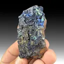 Azurite with Chalcopyrite - image 1