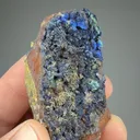 Azurite with Chalcopyrite - image 2