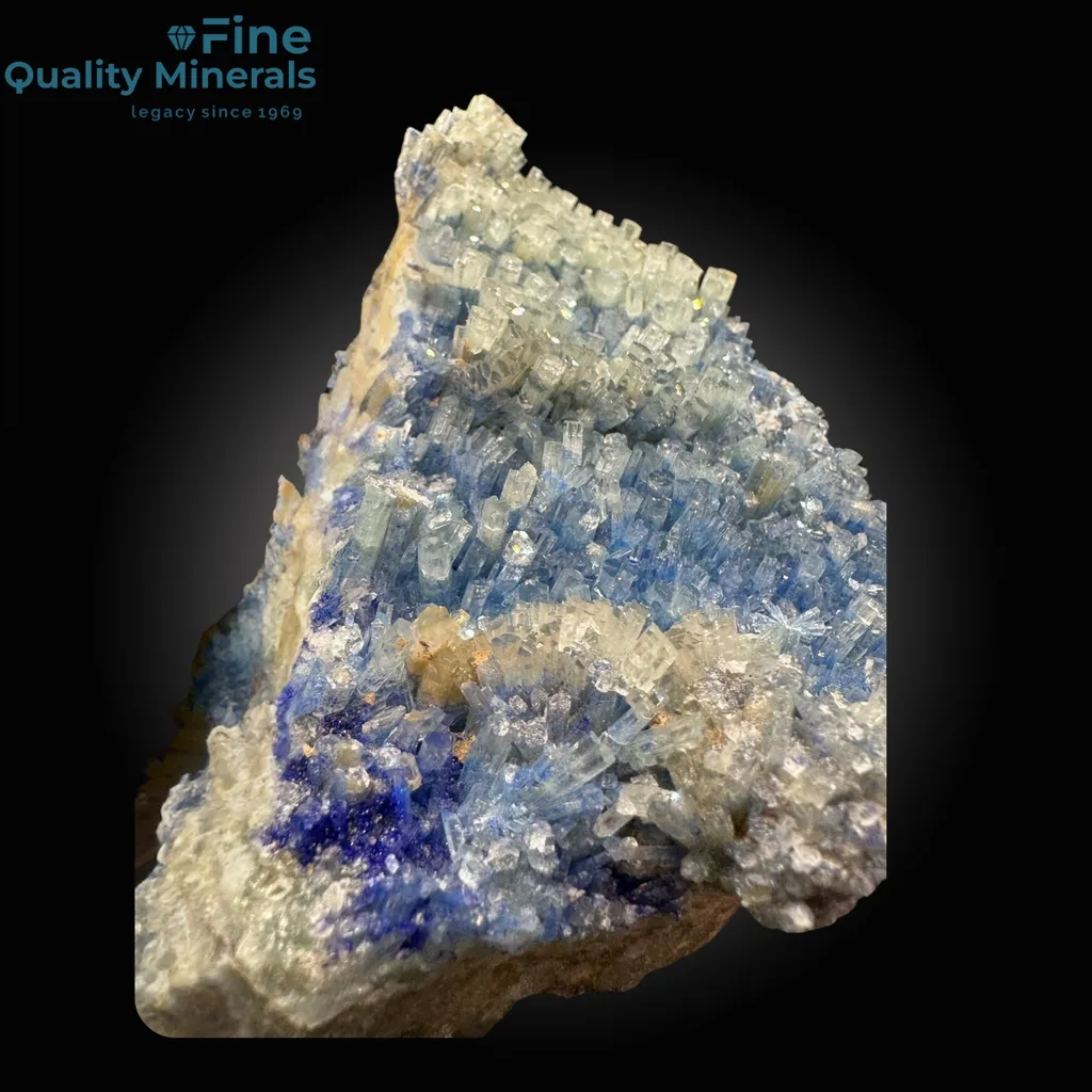 Azurite with Combine Aragonite - image 10