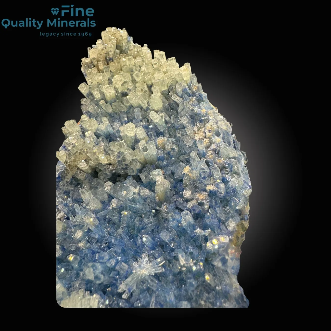Azurite with Combine Aragonite - image 8