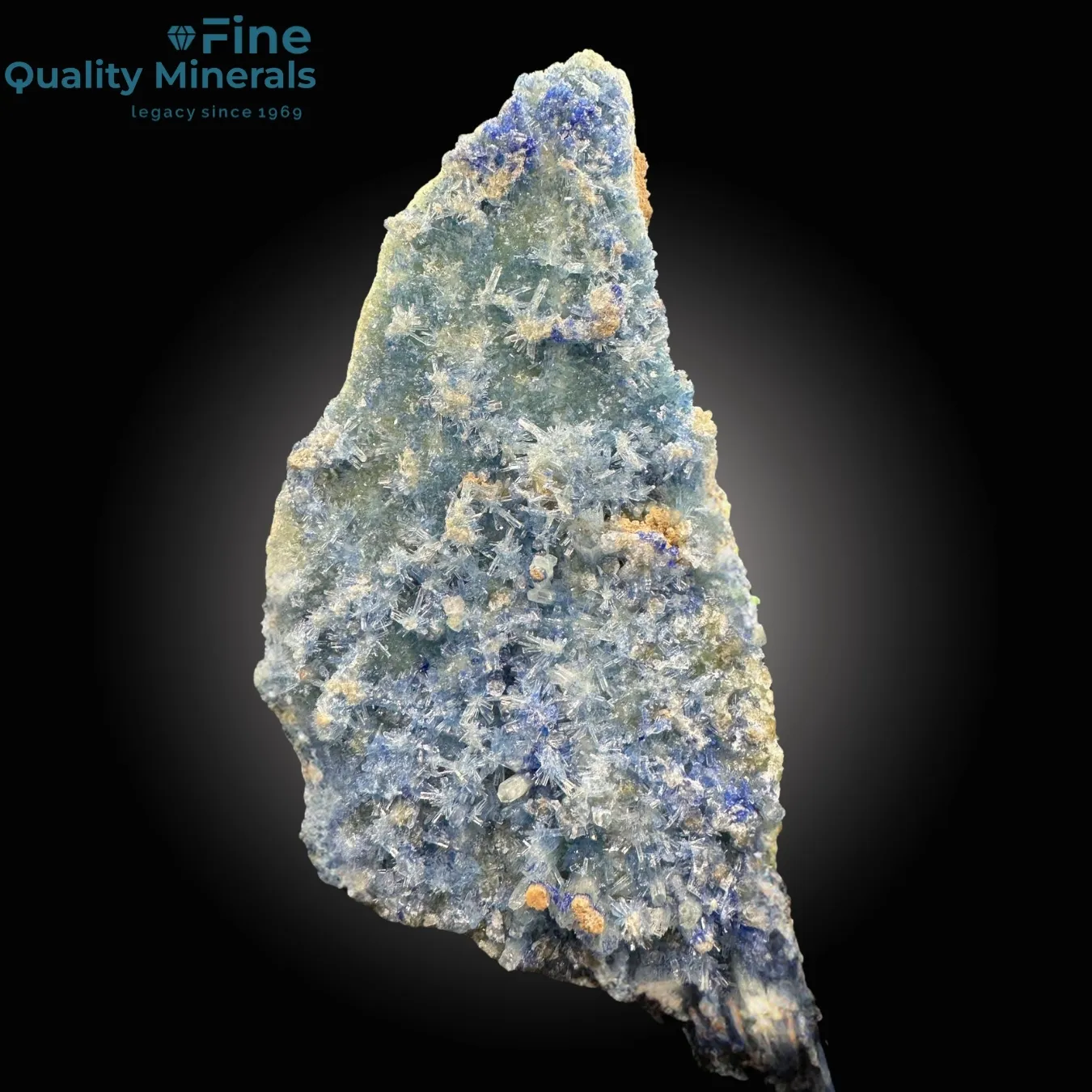 Azurite with Combine Aragonite - image 2