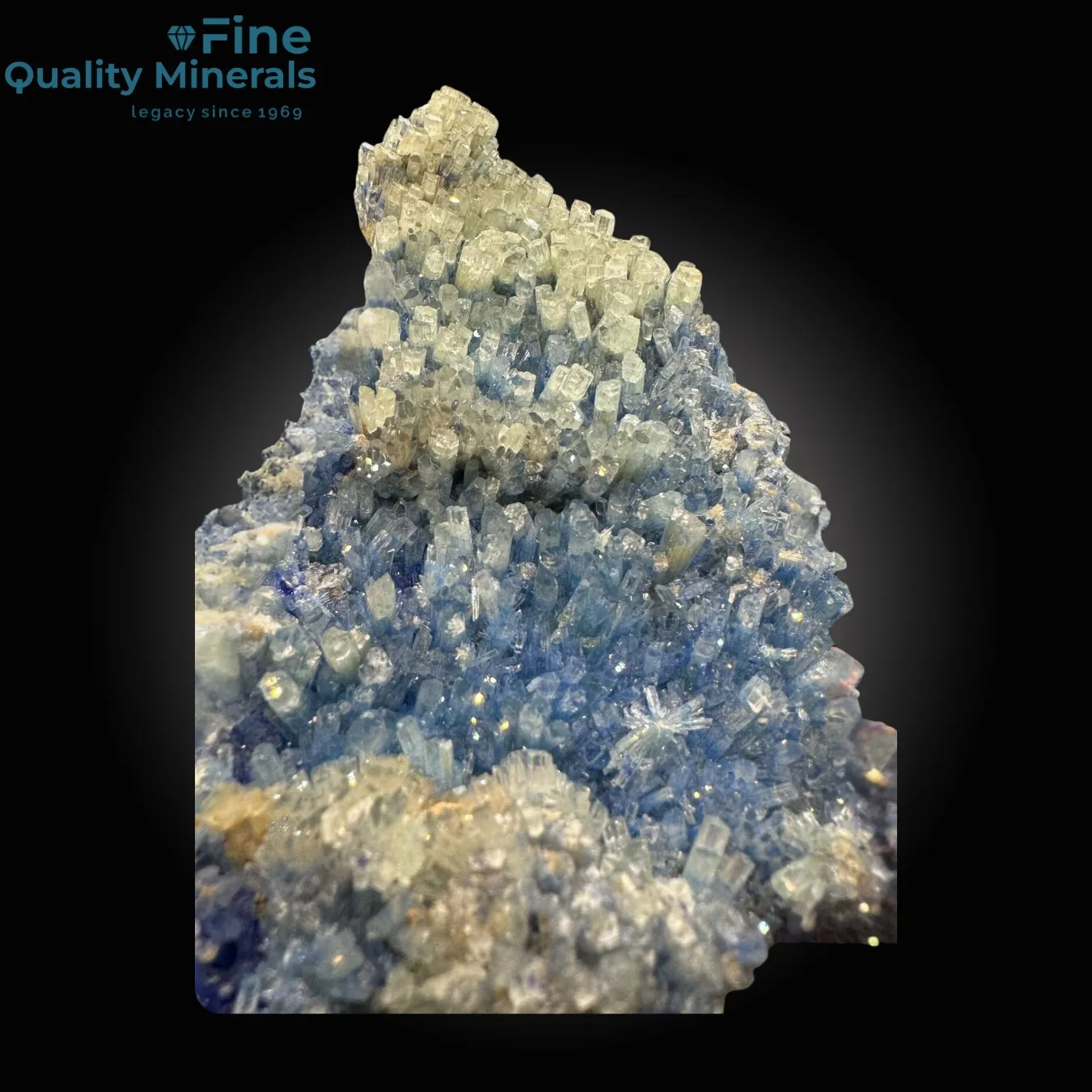 Azurite with Combine Aragonite - image 6