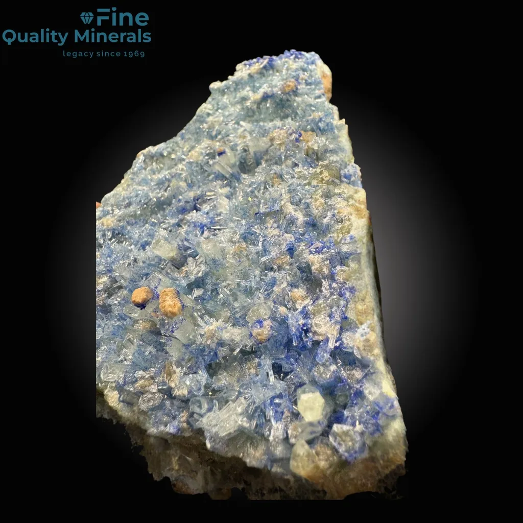 Azurite with Combine Aragonite - image 9