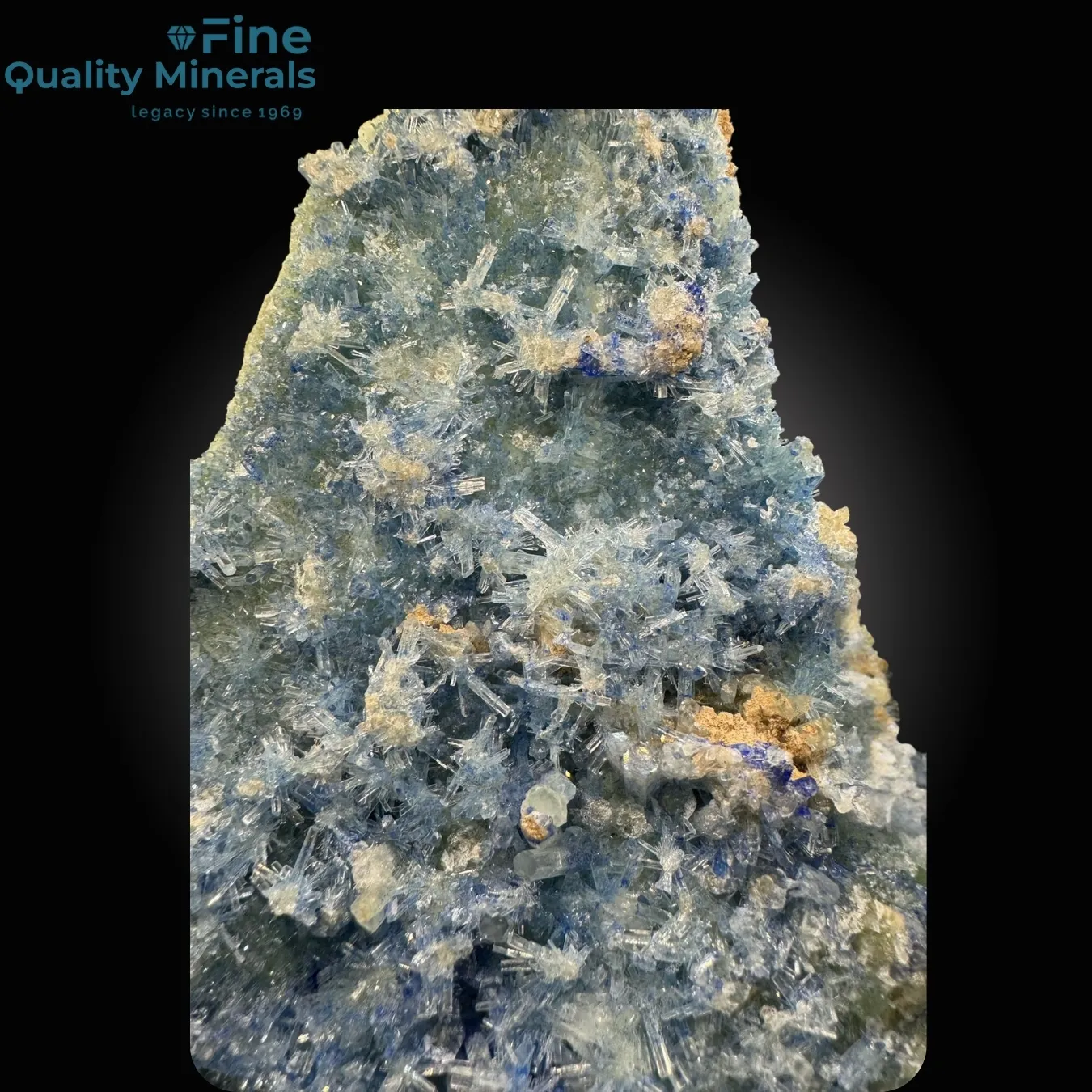 Azurite with Combine Aragonite - image 5
