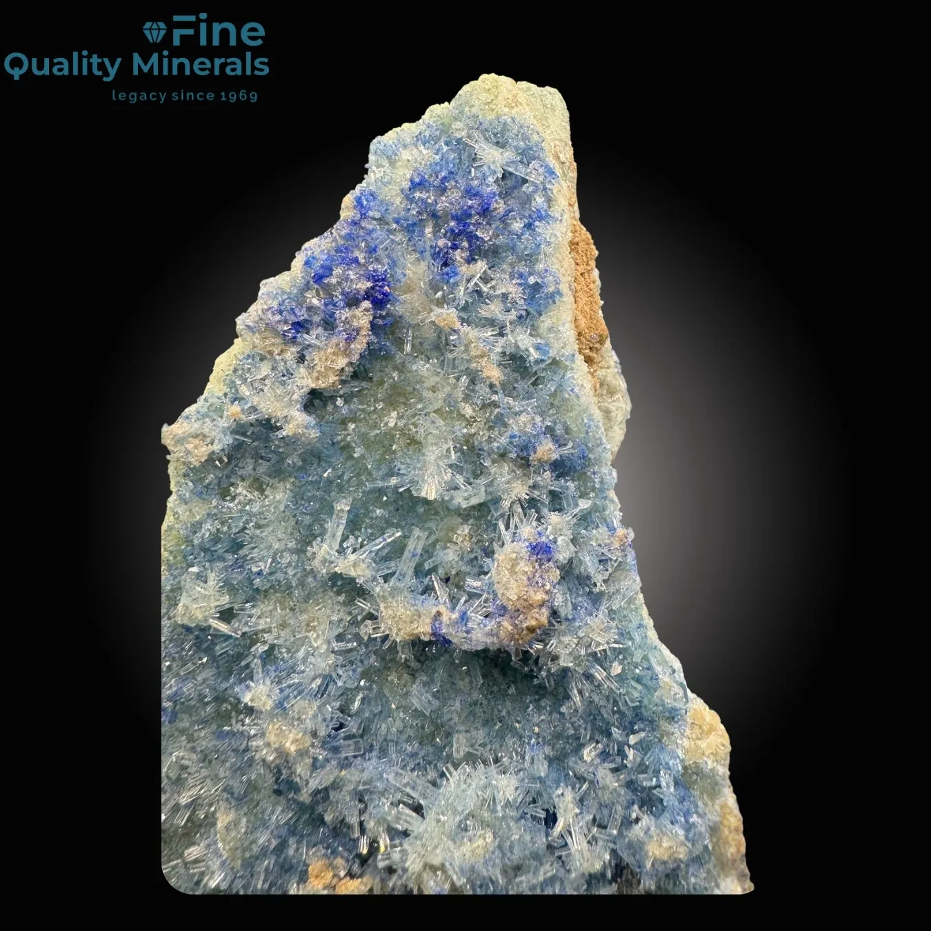 Azurite with Combine Aragonite - image 4