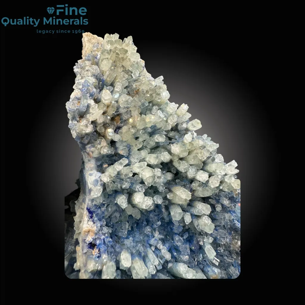 Azurite with Combine Aragonite - image 7