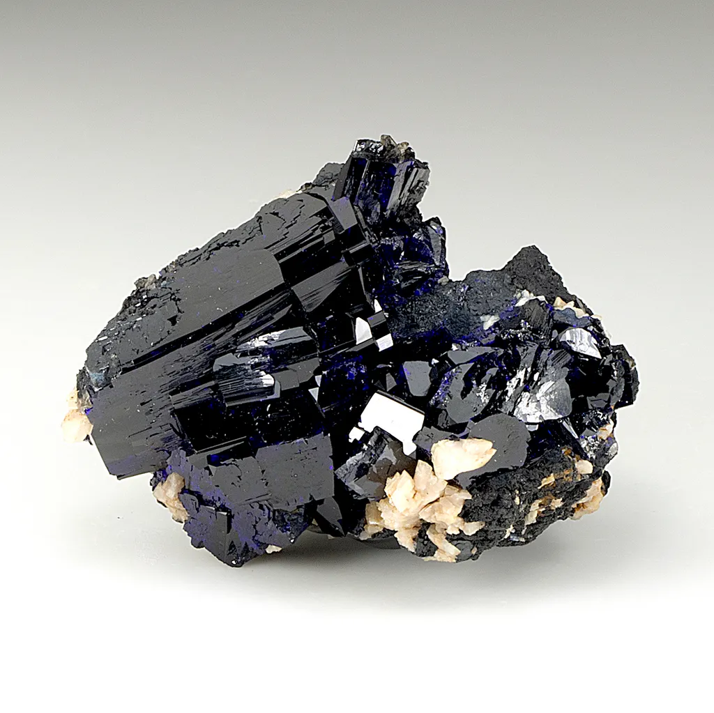 Azurite with Dolomite image