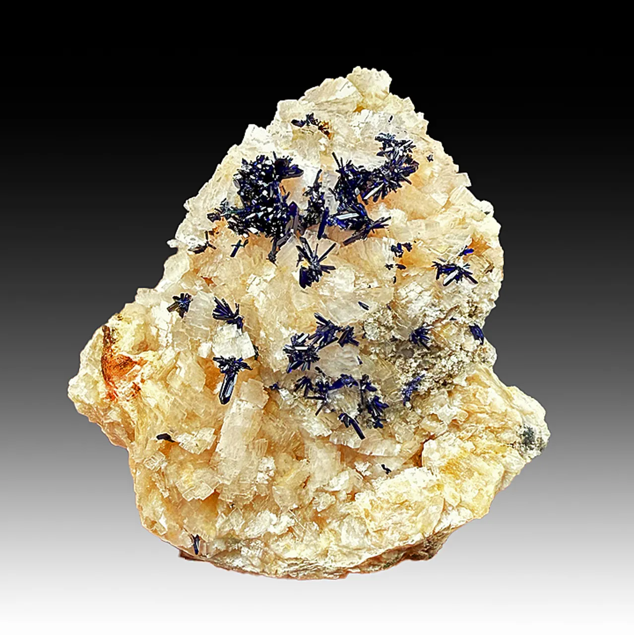 Azurite with Dolomite - image 1