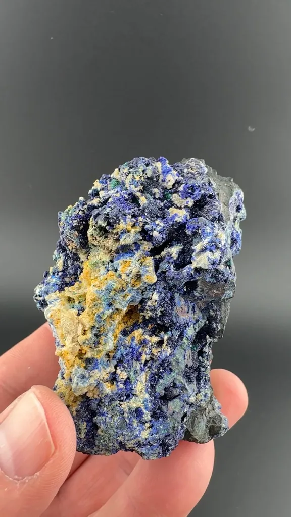 Azurite with Galena (CAR-0016) image