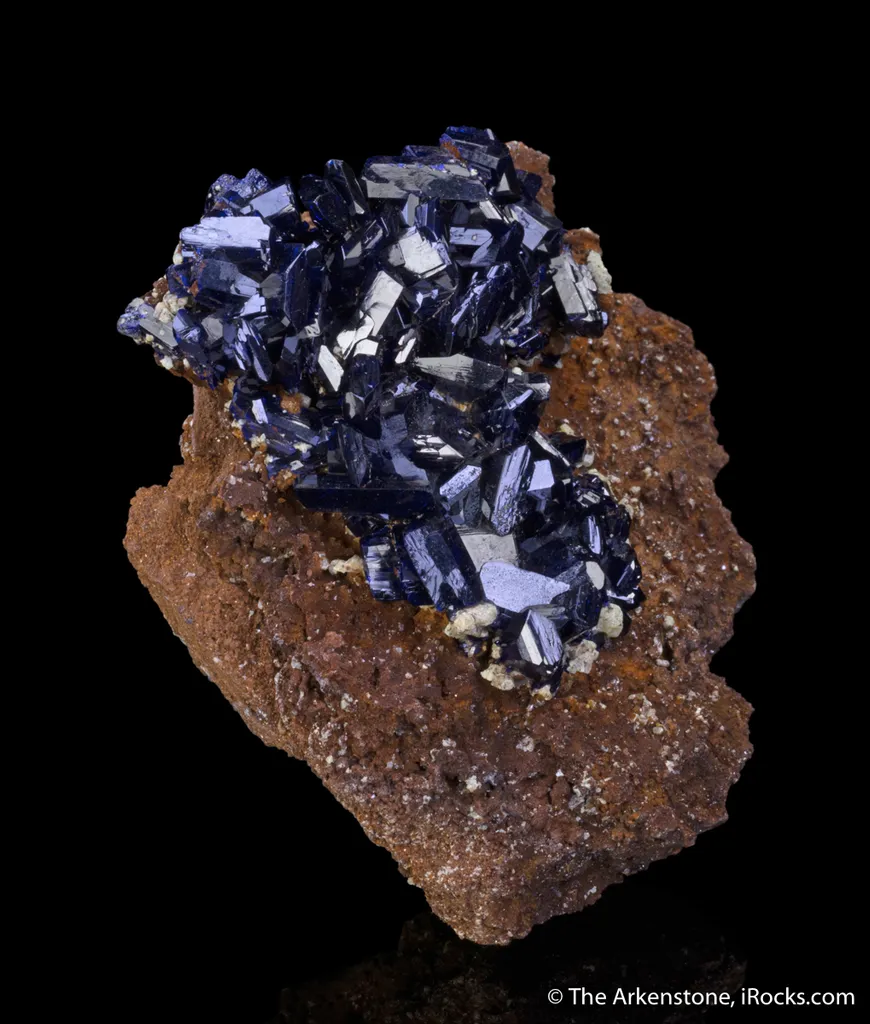 Azurite with Iodargyrite - image 6