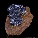 Azurite with Iodargyrite - image 3