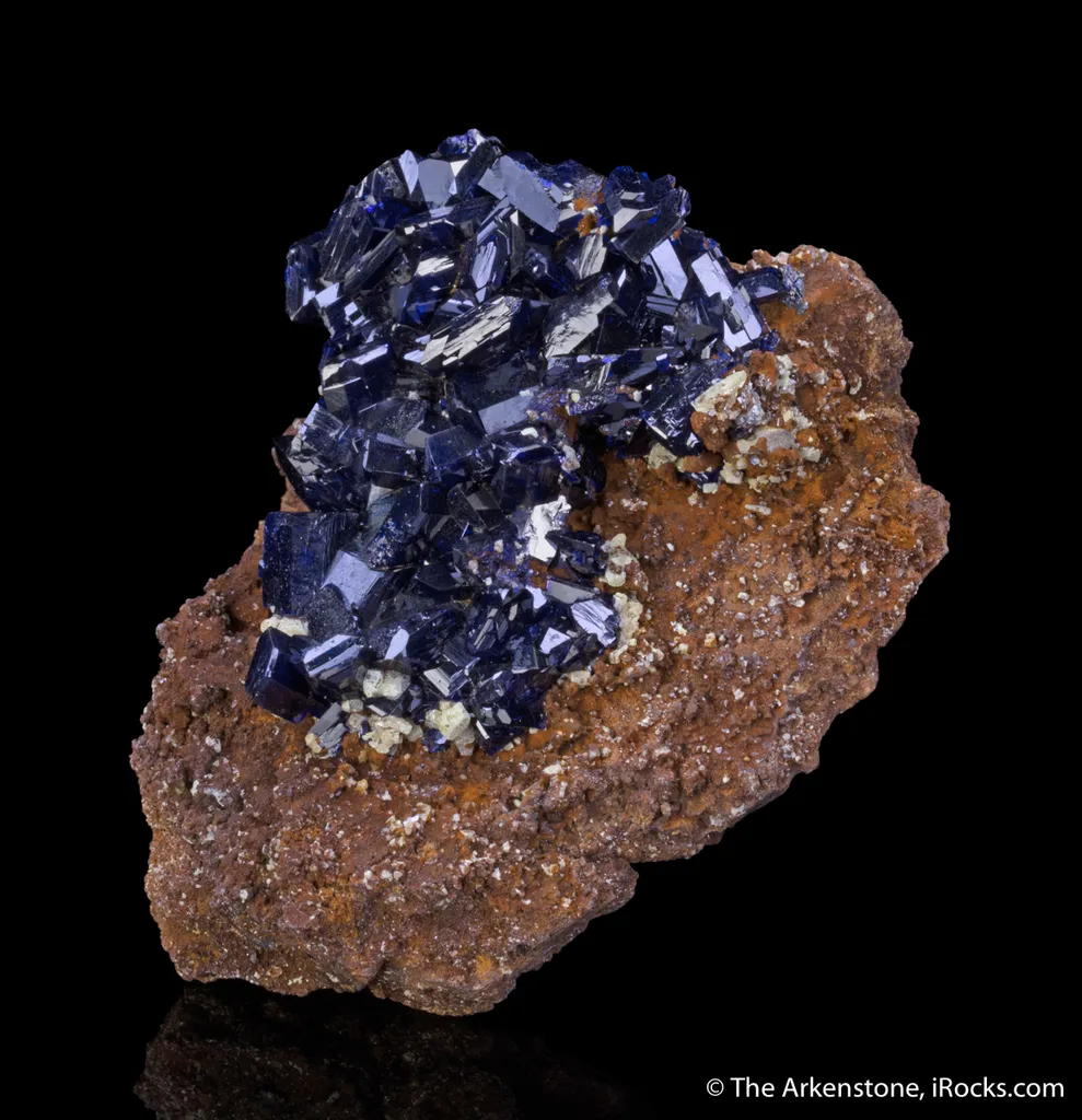 Azurite with Iodargyrite - image 4