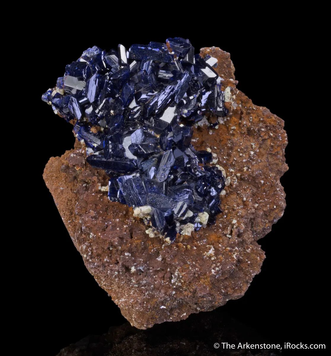 Azurite with Iodargyrite - image 5