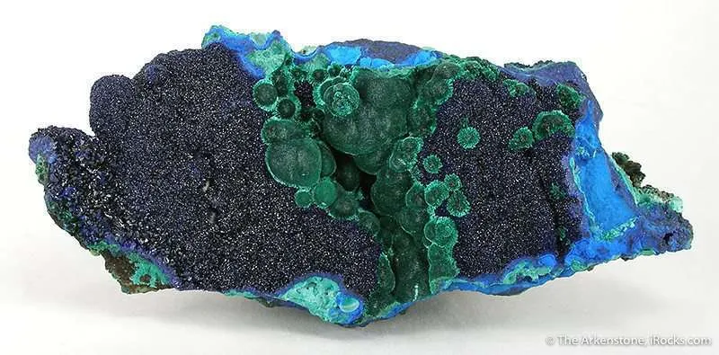 Azurite With Malachite image