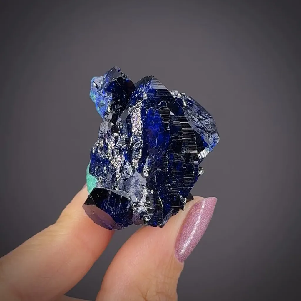 Azurite with Malachite - image 2