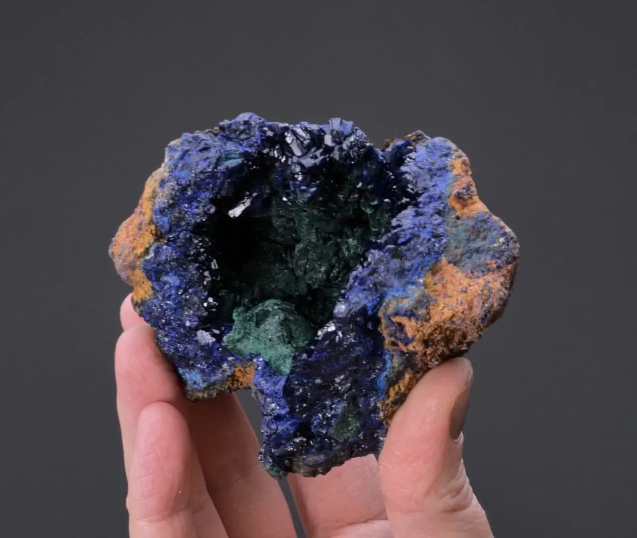 Azurite with Malachite - image 2