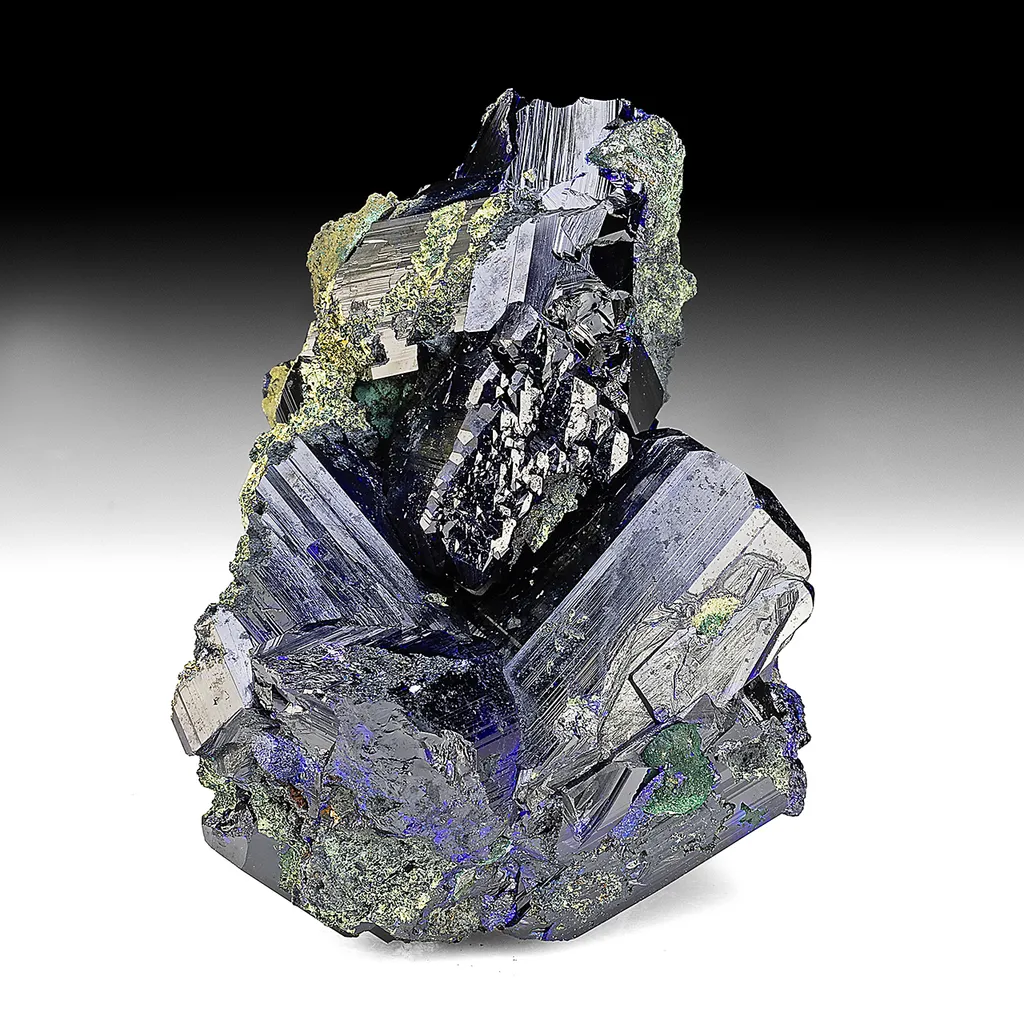 Azurite with Malachite image