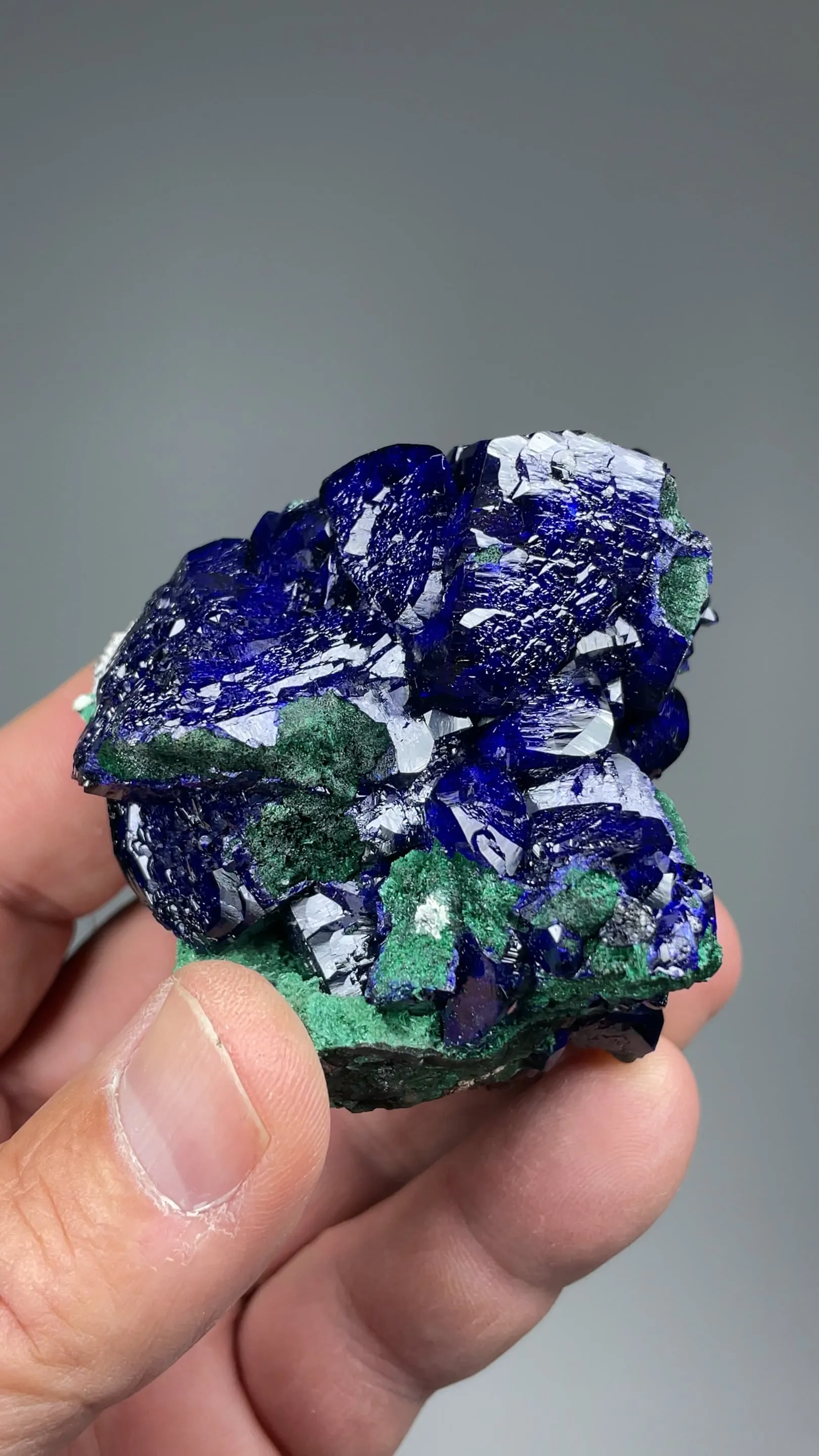 Azurite with Malachite - image 2