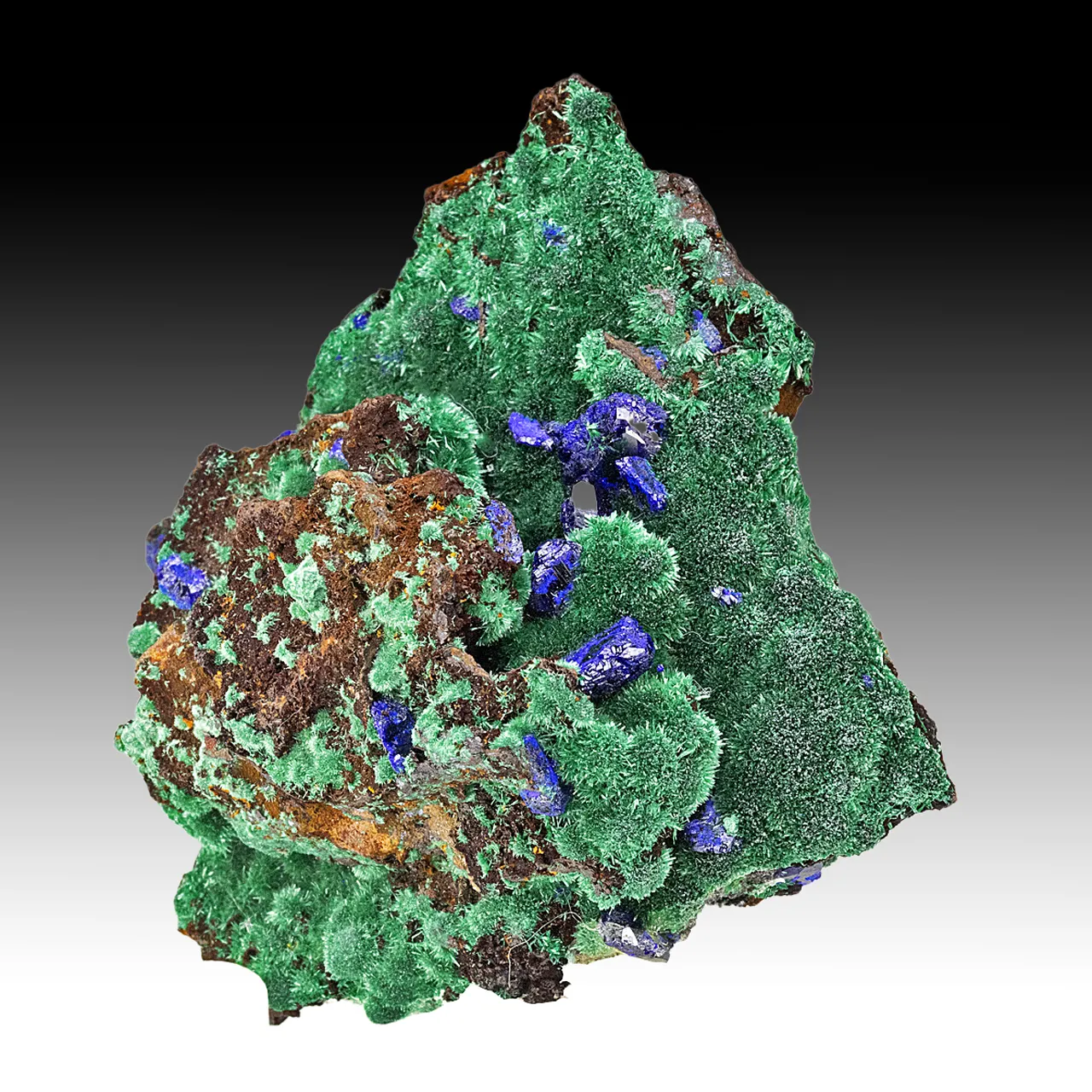 Azurite with Malachite - image 1