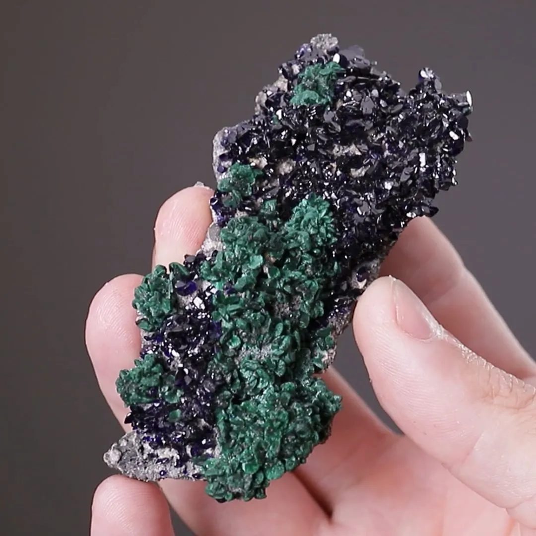 Azurite with Malachite - image 2