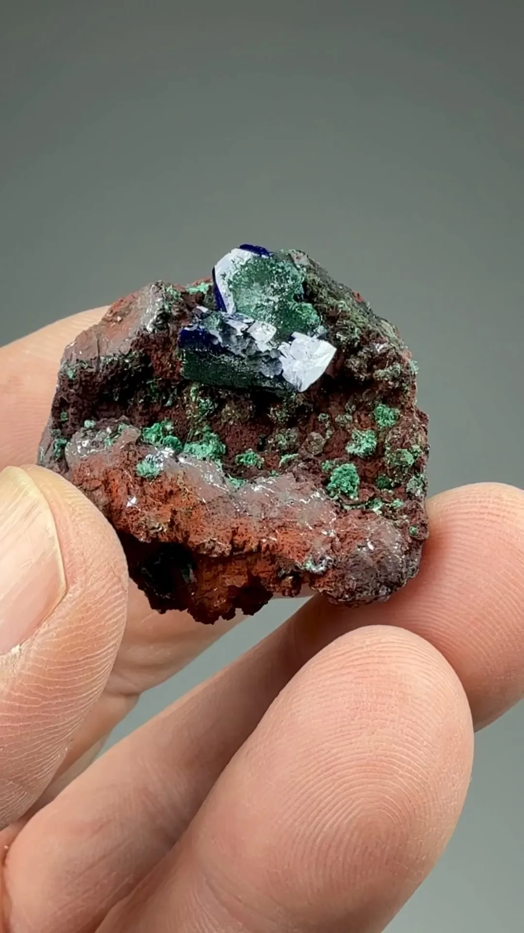 Azurite with Malachite - image 2